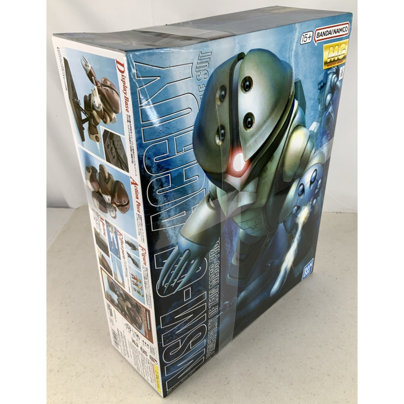 BANDAI MG MSM-04 Acguy amphibious mobile suit 1:100 model kit DISTRESSED BOX