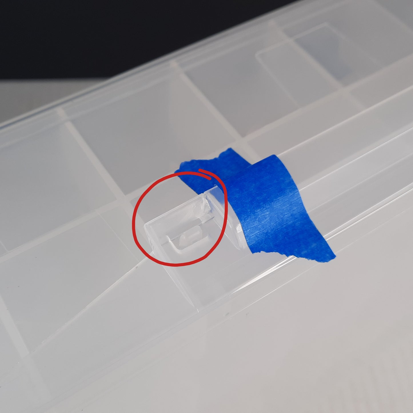 Clear Carry case fit 48 cars lots of Hot Wheels Matchbox diecast jammer DAMAGED E