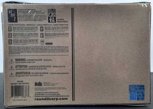 AMT 1966 Chevy Nova Pro Street rod 66 1:25 model kit DISTRESSED BOX