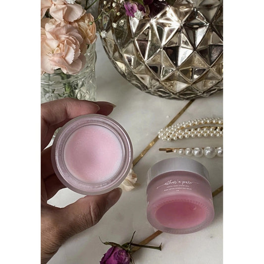 New In Box Athar’a Pure Exotic Skin Essentials Pink Lotus Hydrating Balm 1oz