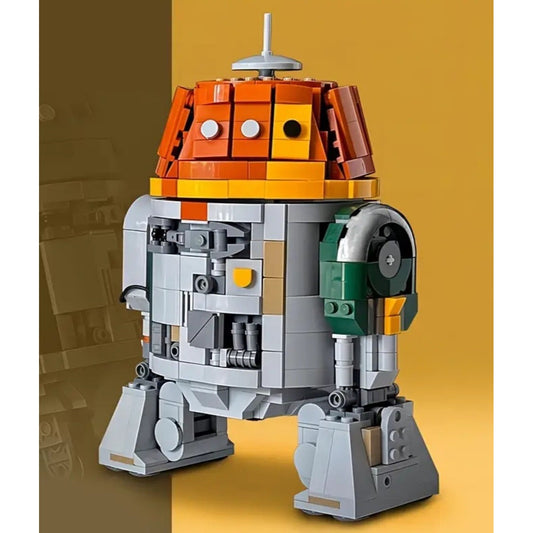 New Star Chopper Wars Robot Droid Building Block Brick Compatible Set No Box