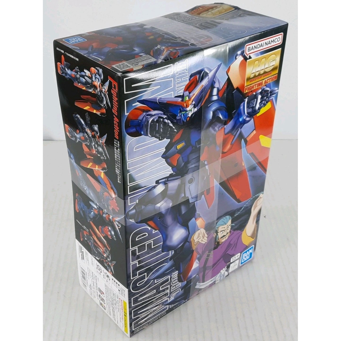 BANDAI MG Master Gundam fighter GF13-001NHII 1:100 model kit DISTRESSED BOX