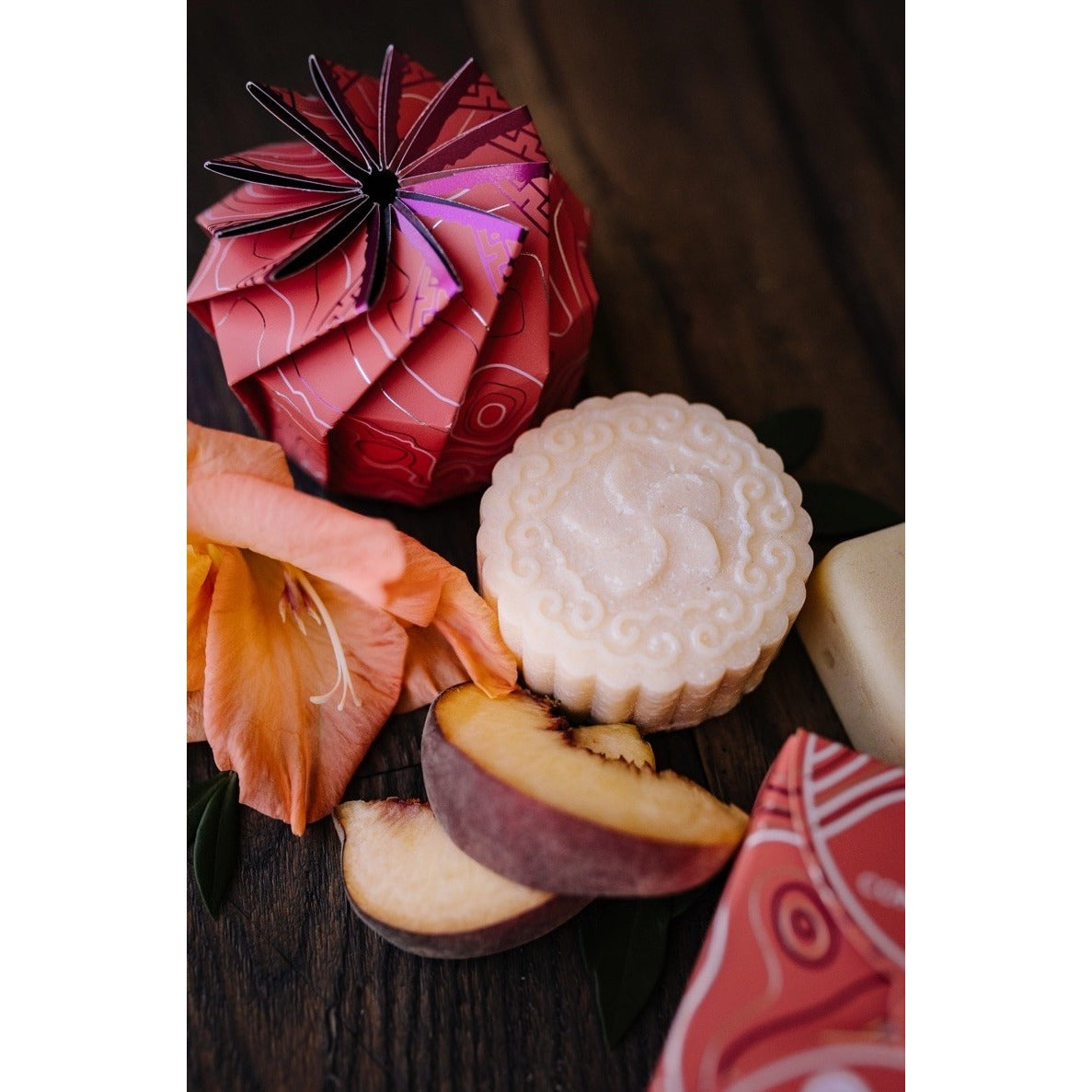 VIORI Peach Hibiscus Shampoo & Conditioner Bars Full Size Limited Edition Set