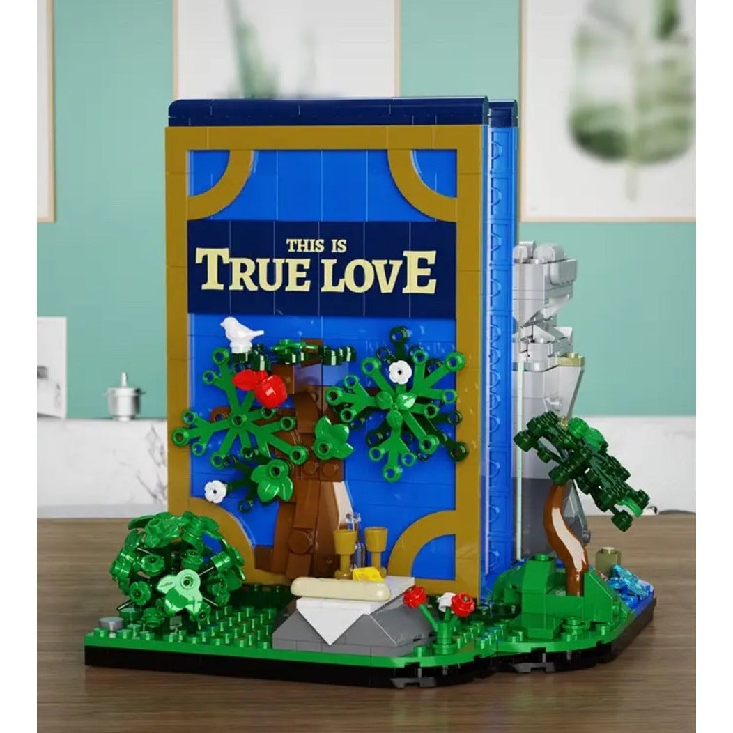 Princess Fairytale Bride Building Block As You Wish Book Compatible Moc Set