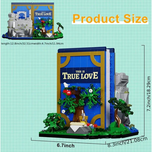 Princess Fairytale Bride Building Block As You Wish Book Compatible Moc Set