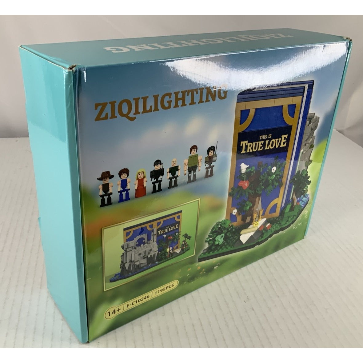Princess Fairytale Bride Building Block As You Wish Book Compatible Moc Set