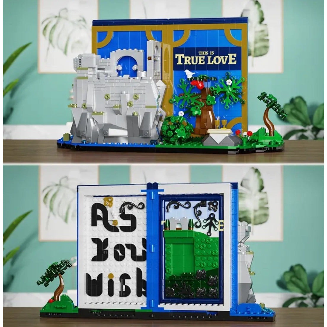 Princess Fairytale Bride Building Block As You Wish Book Compatible Moc Set