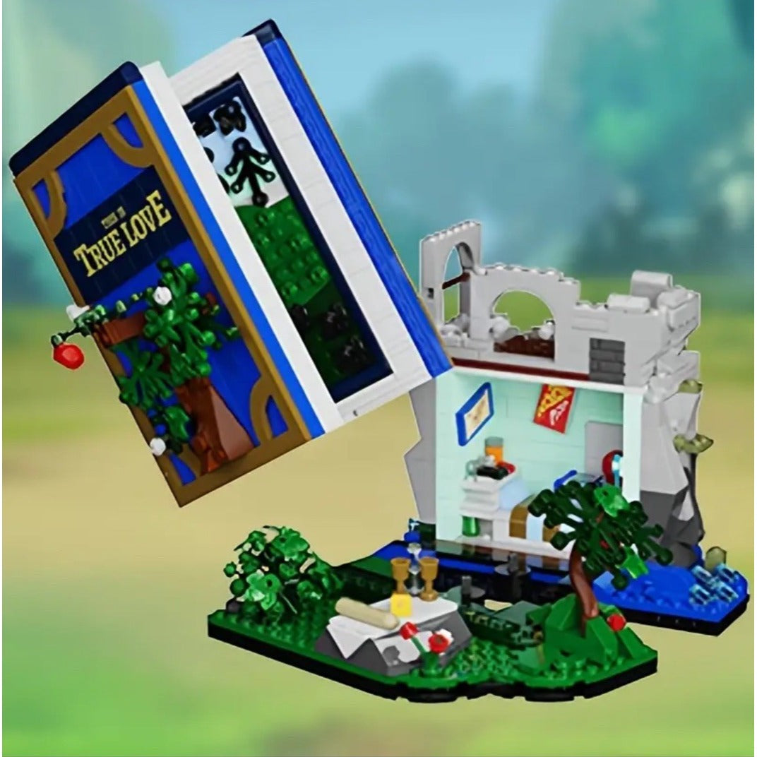 Princess Fairytale Bride Building Block As You Wish Book Compatible Moc Set