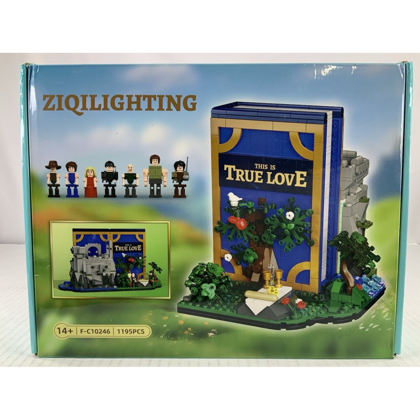 Princess Fairytale Bride Building Block As You Wish Book Compatible Moc Set