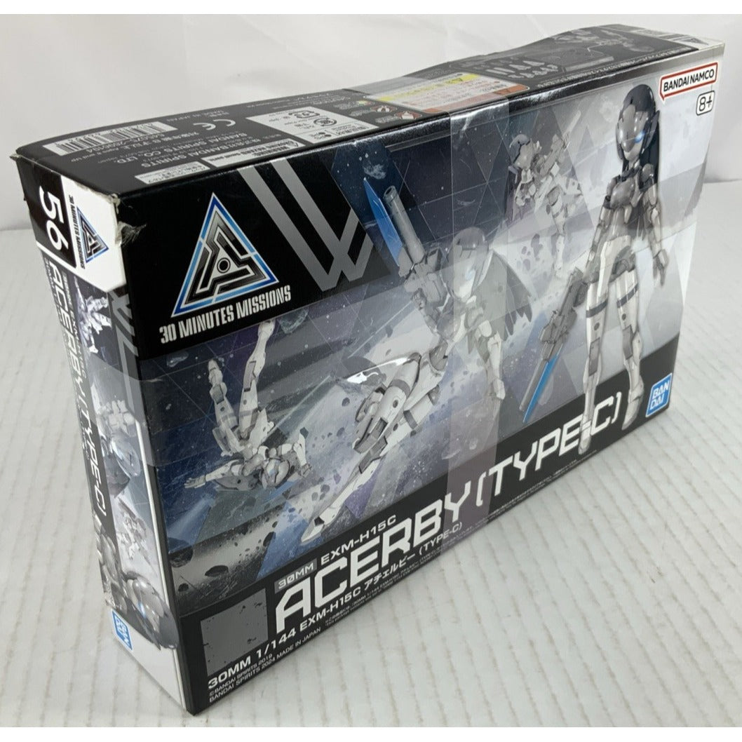 BANDAI EXM-H15C Acerby Type C 30MM 56 1:144 model kit DISTRESSED BOX