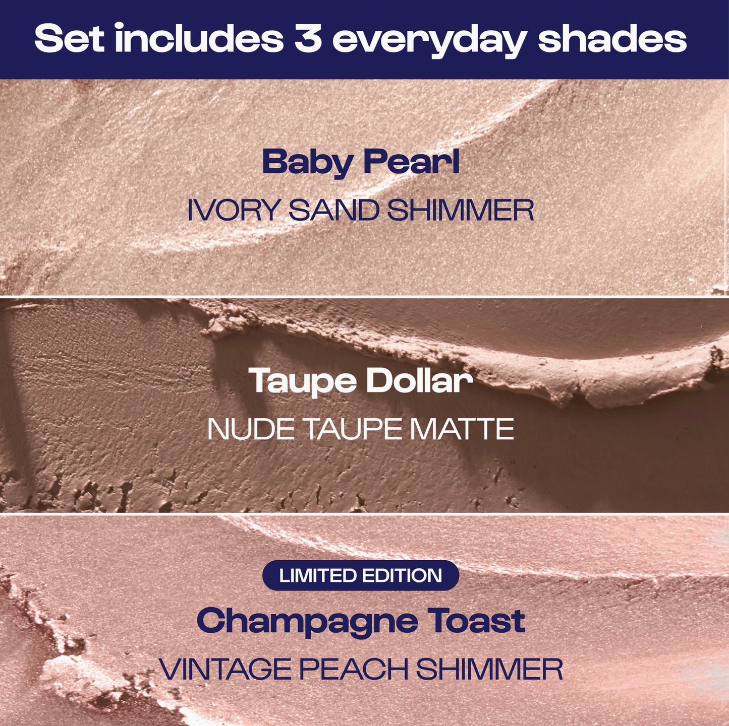 Alleyoop 11th Hour Eyeshadow Stick Trio Travel Size