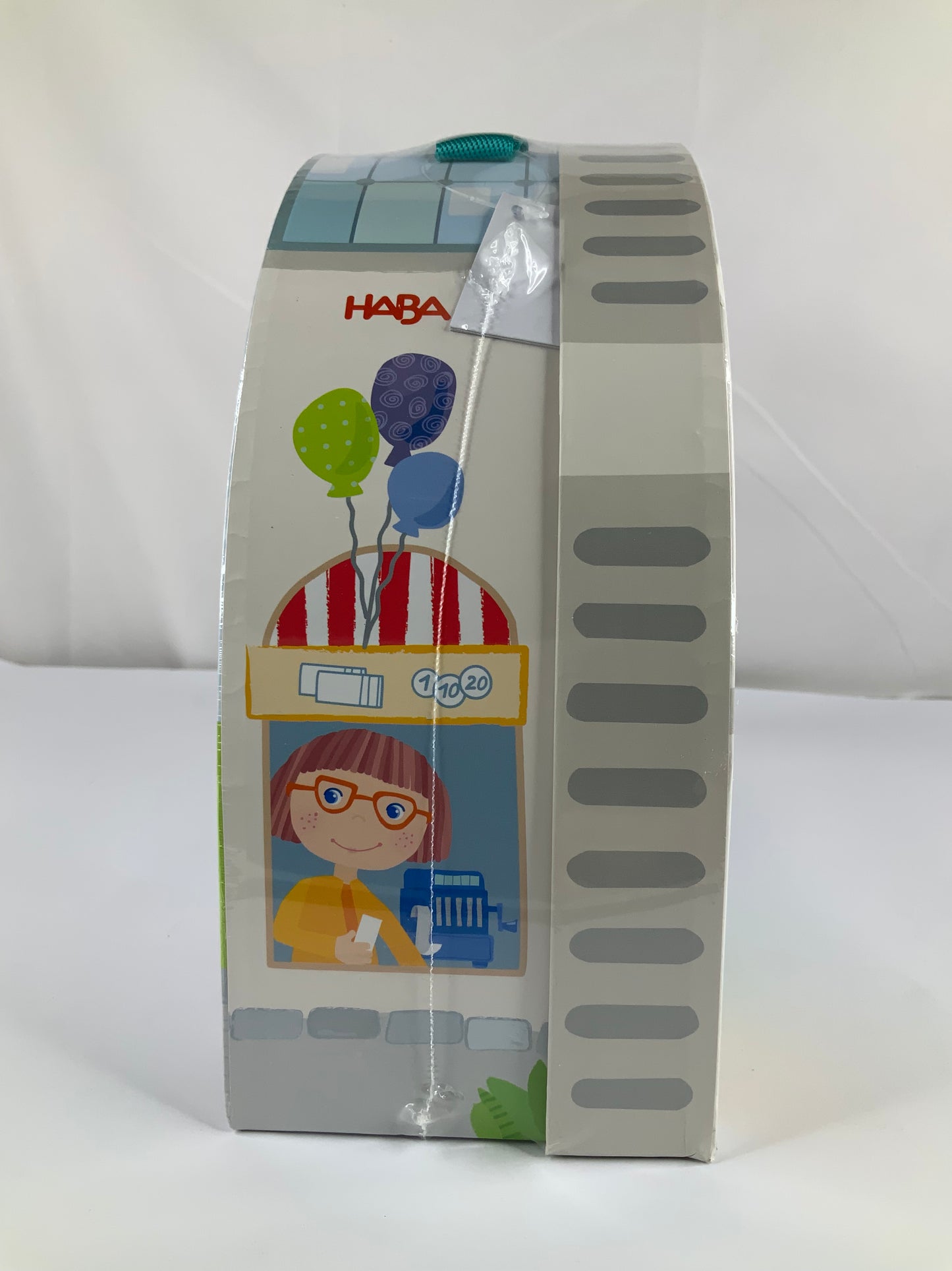 Haba Play World At the Zoo - Interactive Wooden Animal Playset