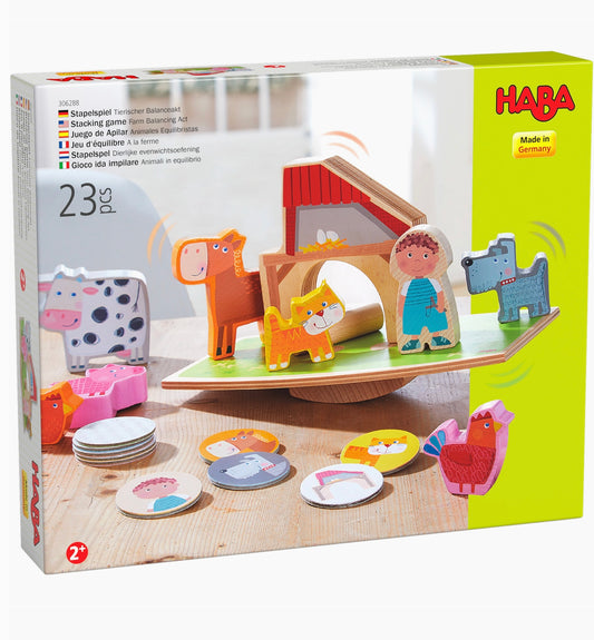 Haba Farm Balancing Game - Skill & Coordination Toy For Kids