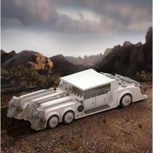 MOC League Of Extraordinary Gentleman Nemo Car Retro Building Block Set 465pcs