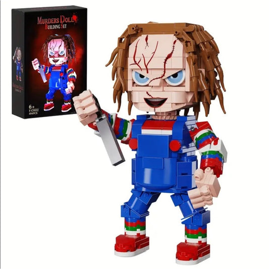 Murderer Doll Building Block Compatible Set Halloween Movie Childs Play Chucky