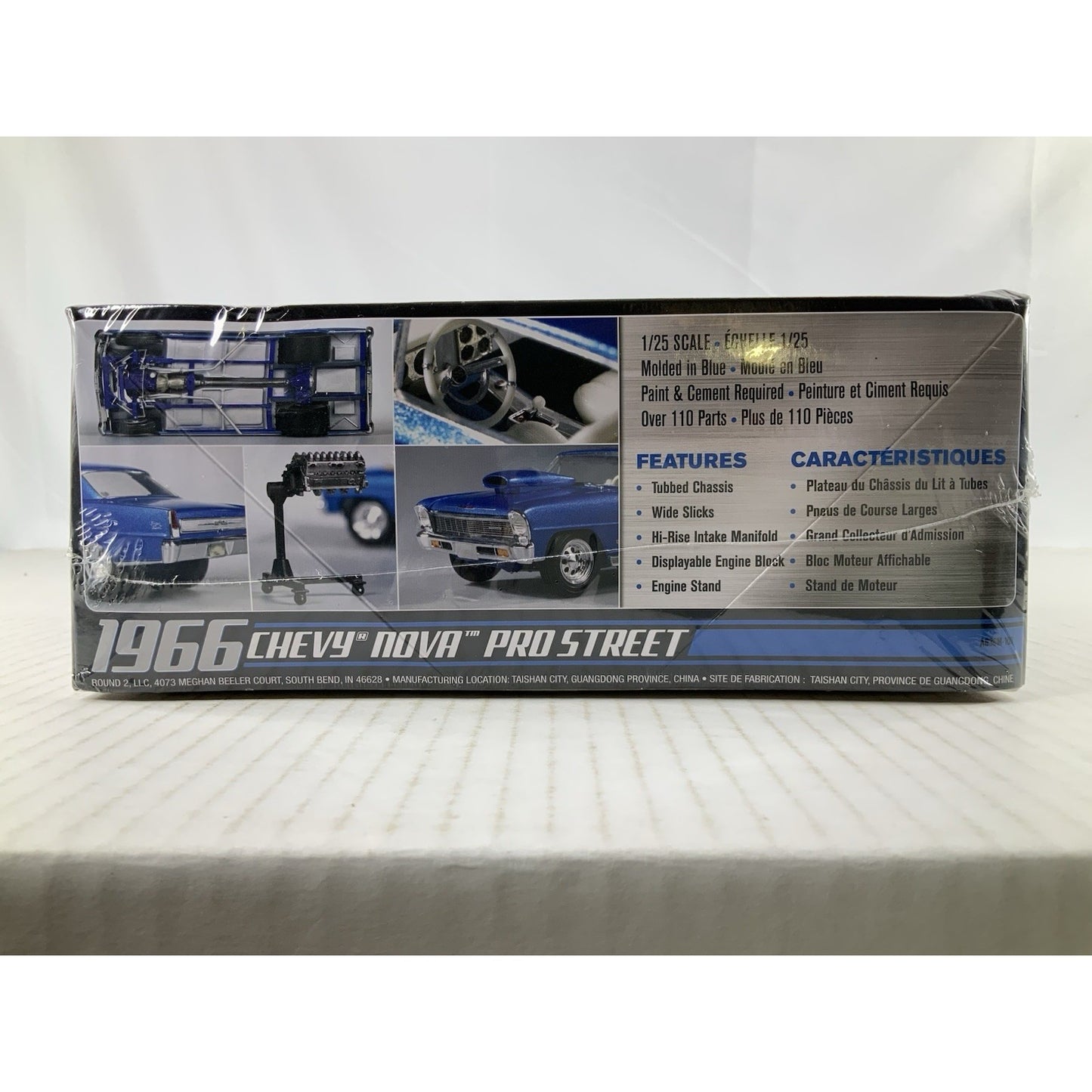 AMT 1966 Chevy Nova Pro Street rod 66 1:25 model kit DISTRESSED BOX