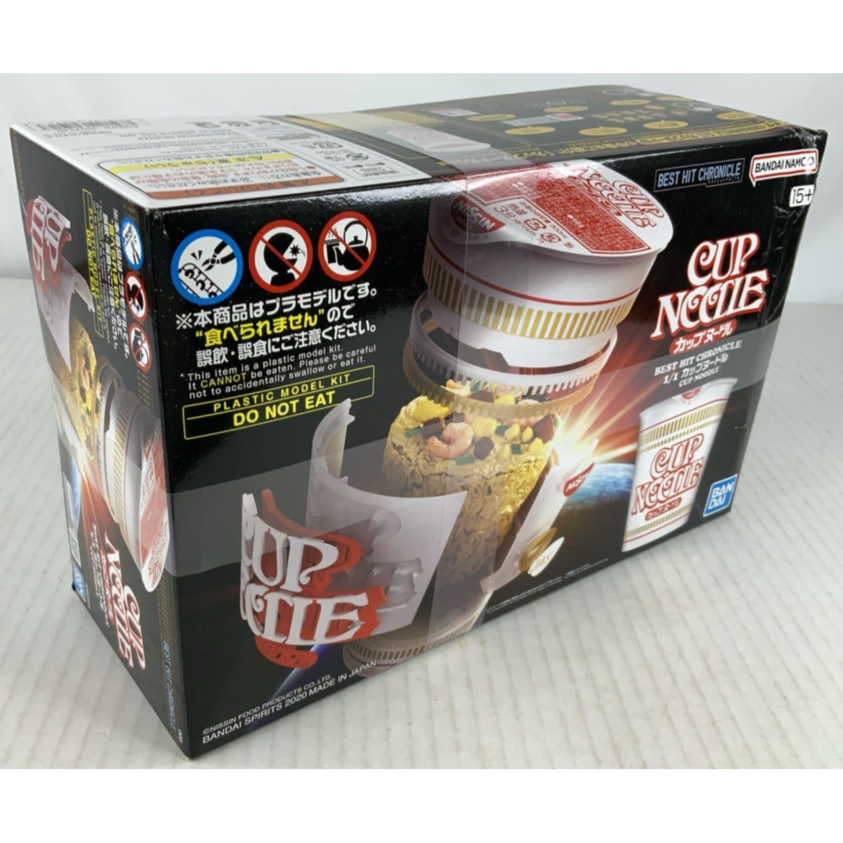 BANDAI Cup Noodle Best Hit Chronicle 1/1 model kit DISTRESSED BOX