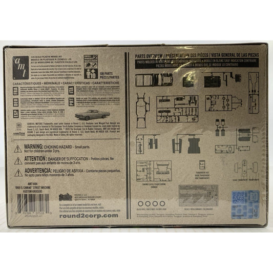 AMT 68 Chevy El Camino Street Machine 1968 Kustom Kruisers 1:25 model kit
