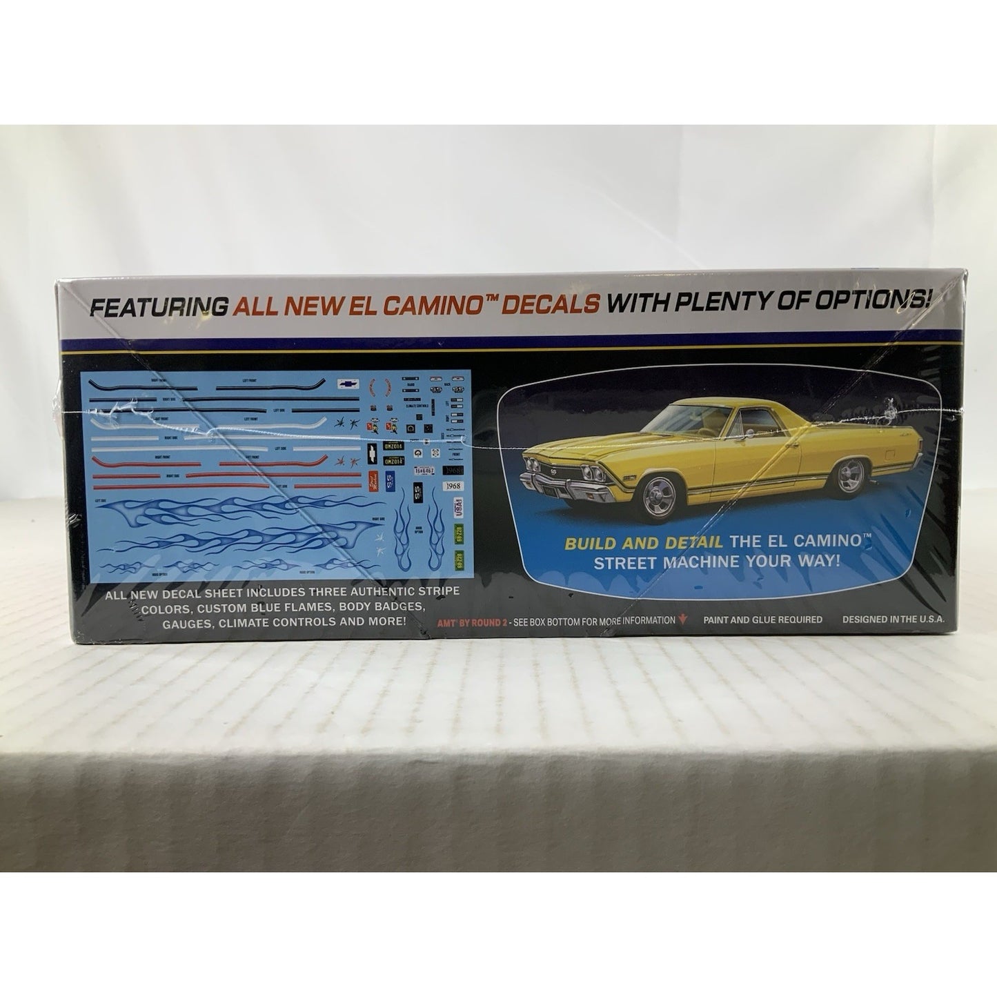 AMT 68 Chevy El Camino Street Machine 1968 Kustom Kruisers 1:25 model kit