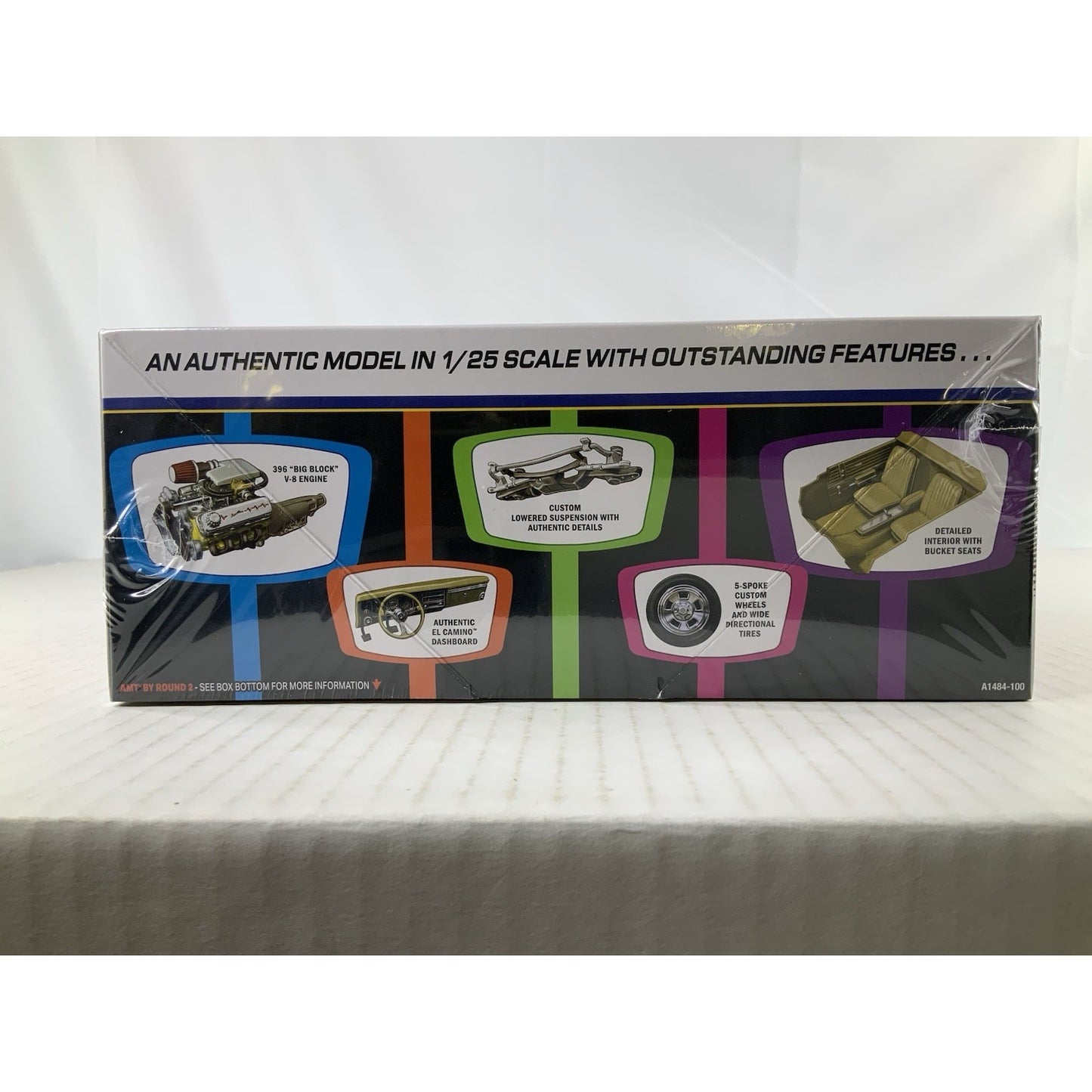 AMT 68 Chevy El Camino Street Machine 1968 Kustom Kruisers 1:25 model kit
