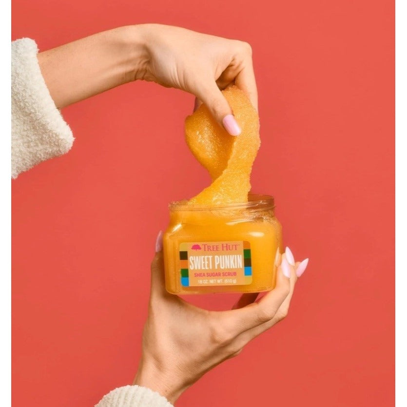 Tree Hut Shea Sugar Sweet Punkin Exfoliating Body Scrub 18 0z