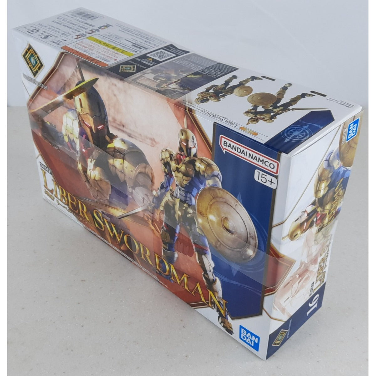 BANDAI 30MF Liber Swordman model kit DISTRESSED BOX