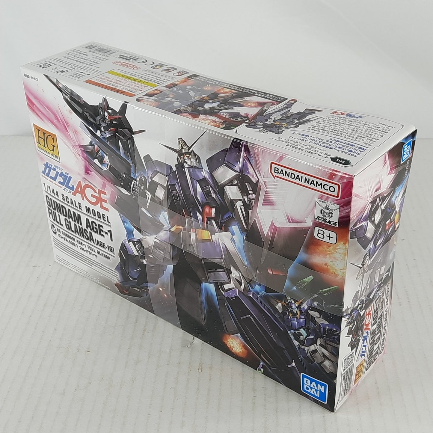 BANDAI HG Gundam Age-1 Full Glansa AGE-1G 35 model kit DISTRESSED BOX