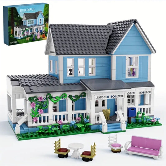 Gilmore Stars Hollow Luke’s Lorelai House Building Block Set Compatible New MOC