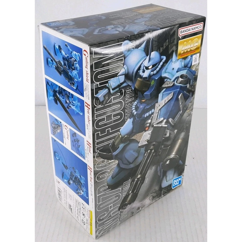 BANDAI MG MS-07B-3 Gouf Custom Gundam 08th Team model kit DISTRESSED BOX