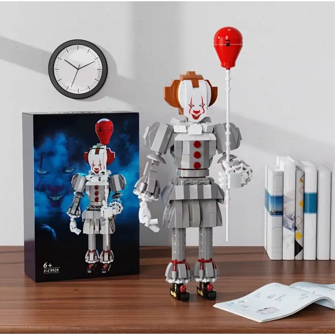 Horror Clown Pennywise It Movie Stephen King Building Block Compatible Set