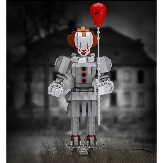 Horror Clown Pennywise It Movie Stephen King Building Block Compatible Set