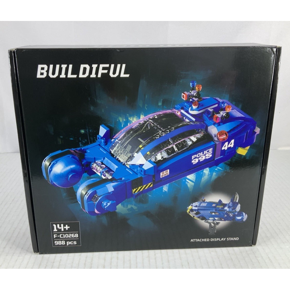 Blade Runner Deckard's Police Spinner Car 2049 Compatible Building Block Set