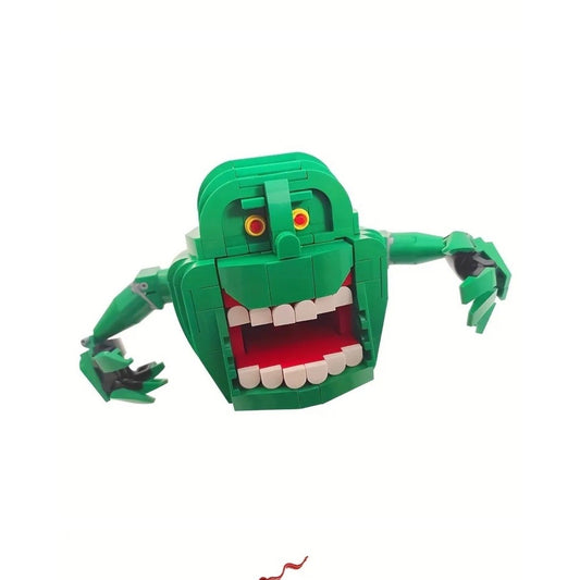 Stay Puft Marshmallow Man And Slime MOC Building Blocks Compatible Set