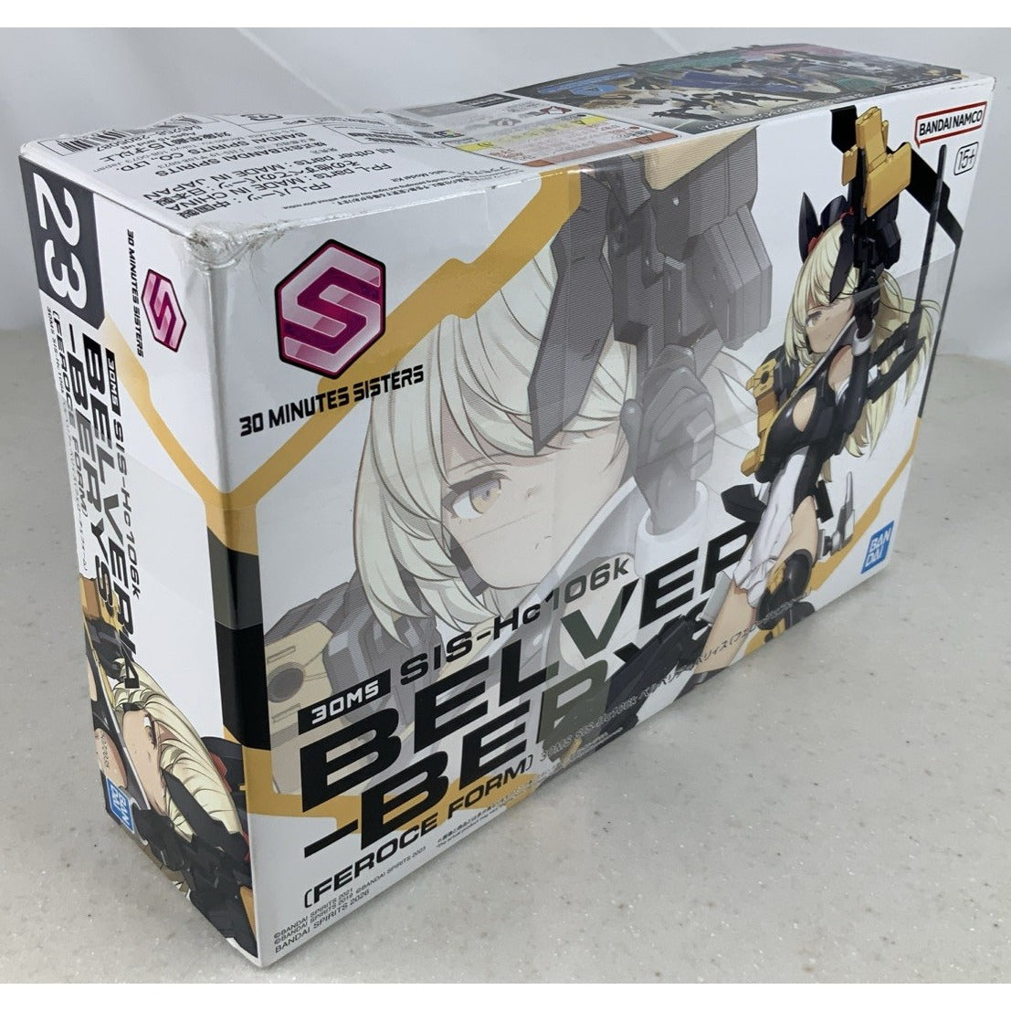 BANDAI 30MS Sis-Hc106K Belveria Berys Feroce Form 23 model kit DISTRESSED BOX