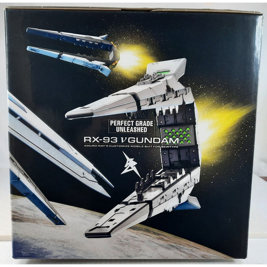 BANDAI PG RX-93 Nu v Gundam Unleashed 1:60 model kit DISTRESSED BOX