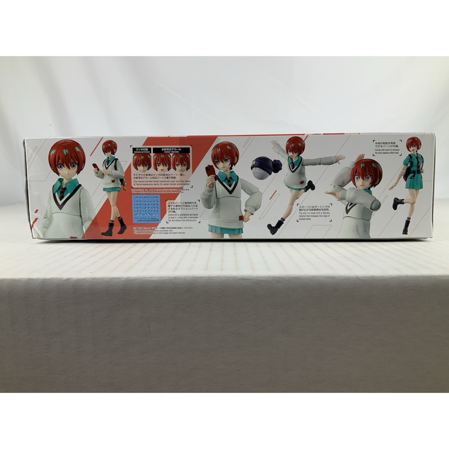BANDAI Amate Yuzuriha Machu GQuuuuuux GQ figure rise model kit DISTRESSED BOX
