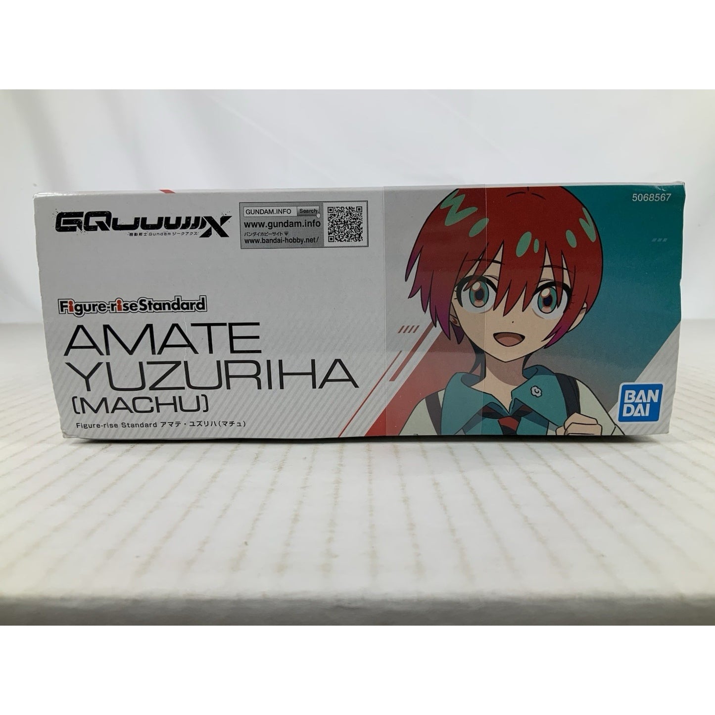 BANDAI Amate Yuzuriha Machu GQuuuuuux GQ figure rise model kit DISTRESSED BOX