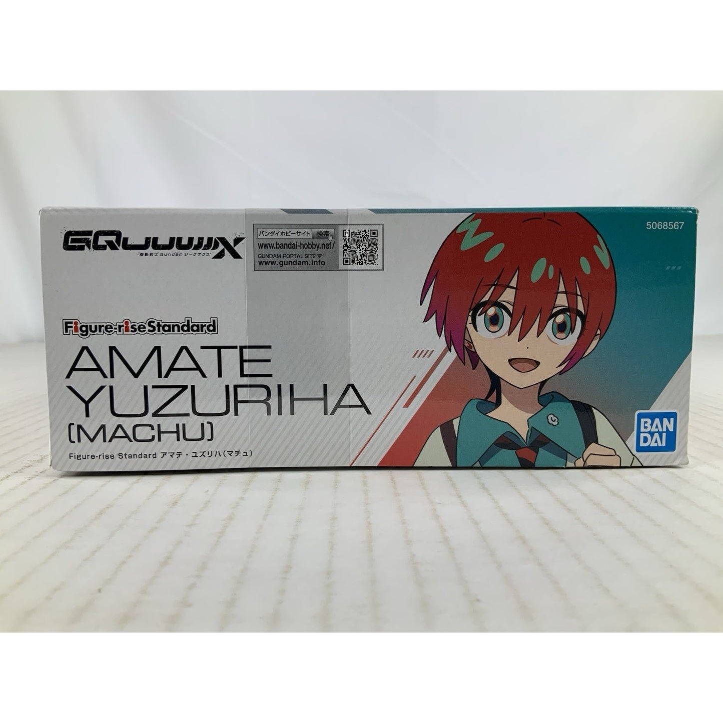 BANDAI Amate Yuzuriha Machu GQuuuuuux GQ figure rise model kit DISTRESSED BOX