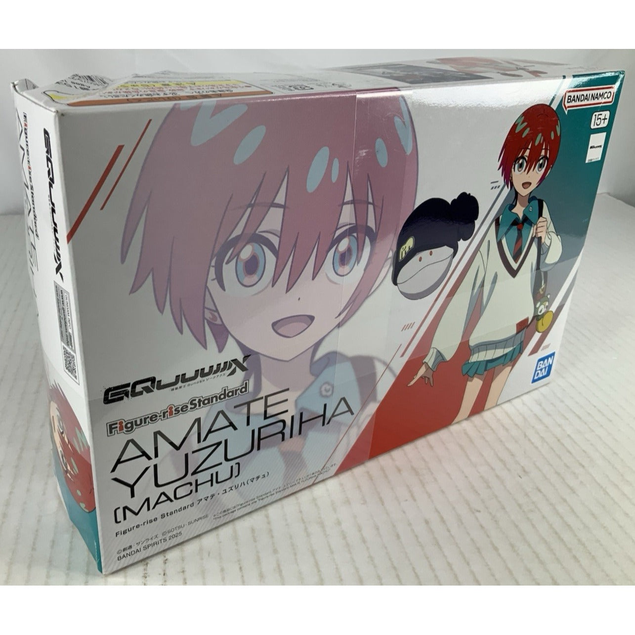 BANDAI Amate Yuzuriha Machu GQuuuuuux GQ figure rise model kit DISTRESSED BOX