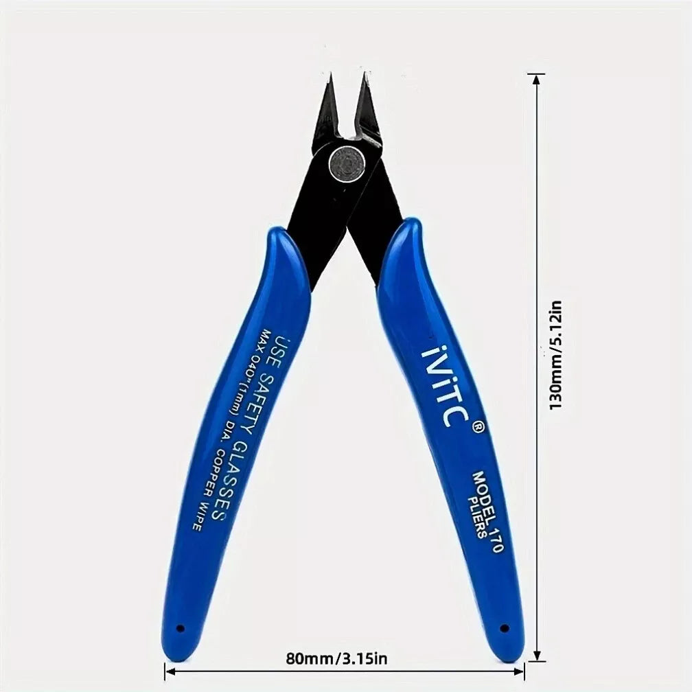 Nippers Sprue Snips Side Cutters for Bandai Gundam or AMT Model Kit runners DBLU