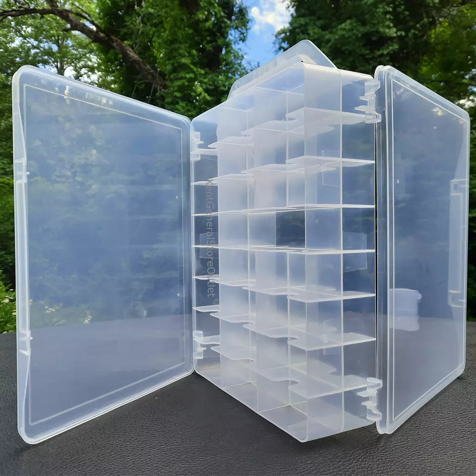 Clear Carry case fit 48 cars lots of Hot Wheels Matchbox diecast jammer storage set