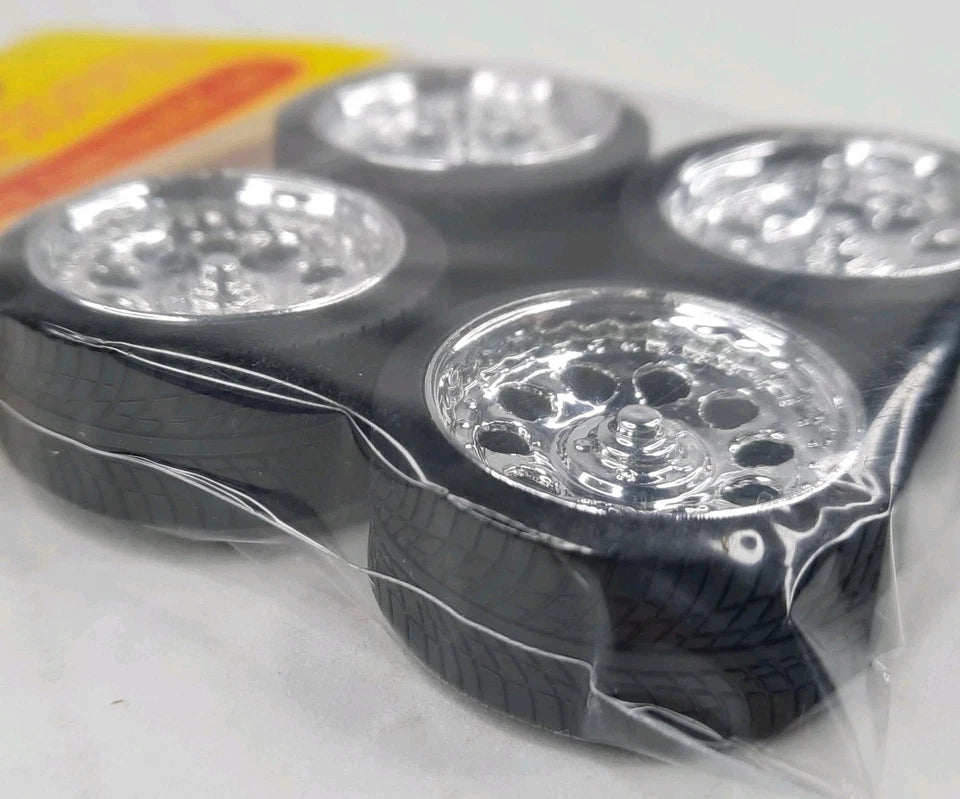 PEGASUS Magnums 23" Chrome Rims w Tires 2312 model kit wheels 1:24 1:25 accessry