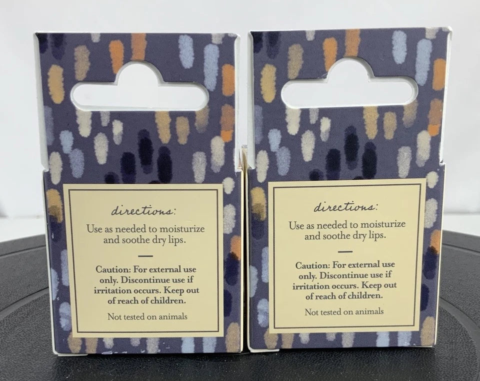 Trader Joe’s Vanilla Lip Mask 2 boxes 0.7 oz each