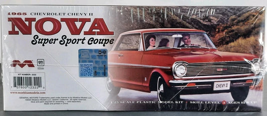 MOEBIUS 1965 Chevy II Nova Super Sport Coupe 65 chevrolet 1:25 model kit 2322