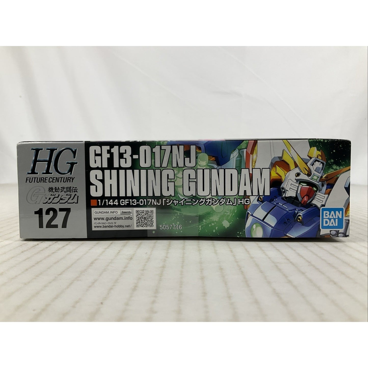 BANDAI HG GF13-017NJ Shining Gundam G HGFC 127 1:144 model kit DISTRESSED BOX