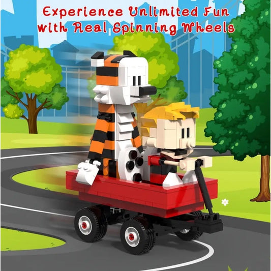 A Boy And His Tiger Moc Building Block Compatible Set New In Box Vintage Comic