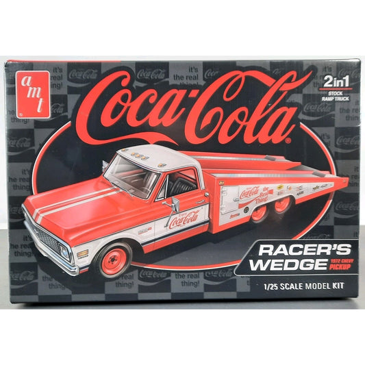 AMT 1972 Chevy Racers Wedge ramp pickup truck 72 Coca Cola Coke 1:25 model kit