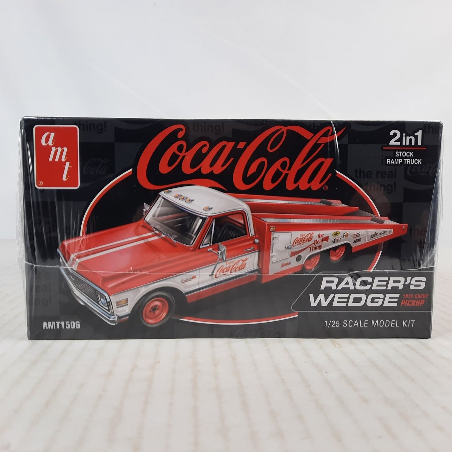 AMT 1972 Chevy Racers Wedge ramp pickup truck 72 Coca Cola Coke 1:25 model kit