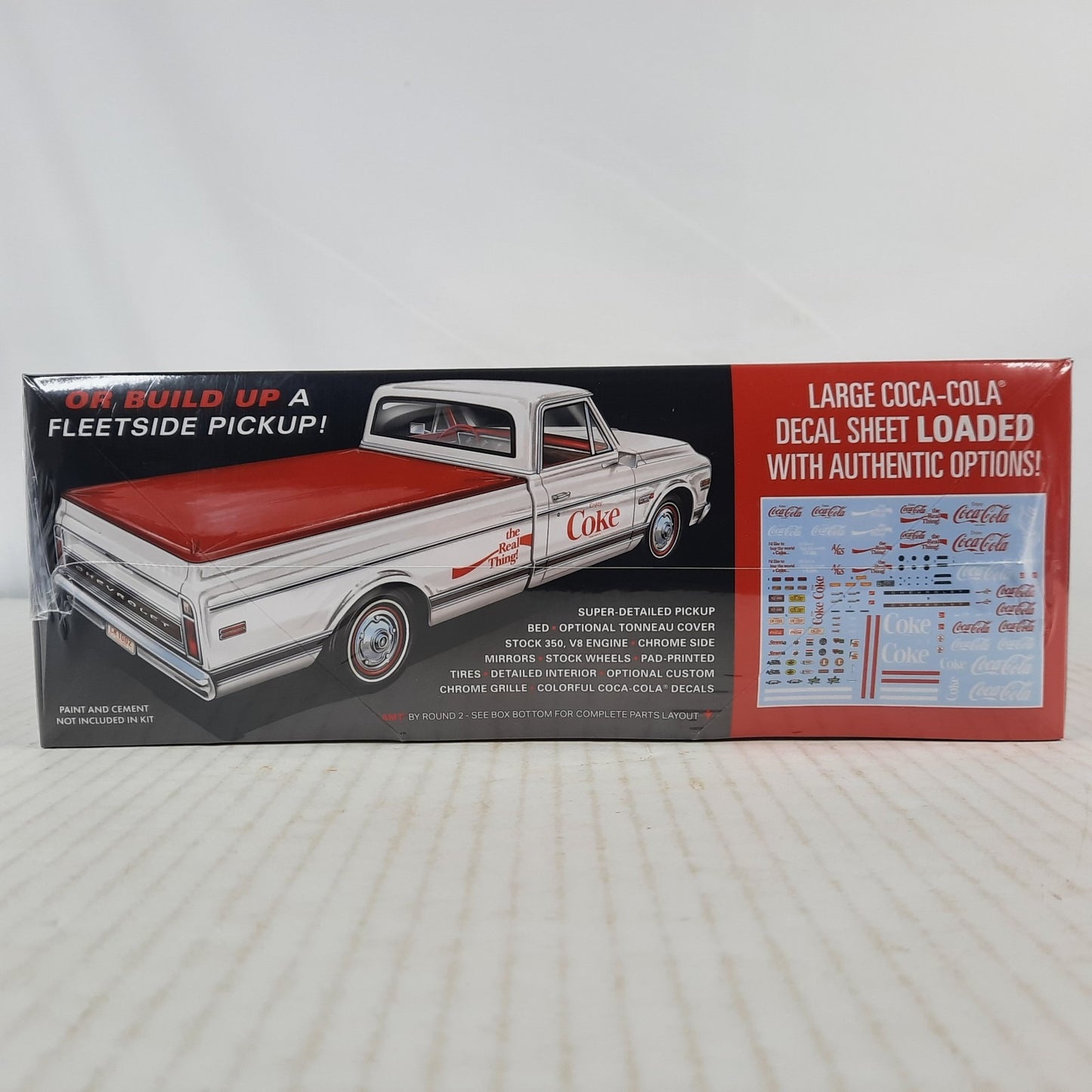 AMT 1972 Chevy Racers Wedge ramp pickup truck 72 Coca Cola Coke 1:25 model kit