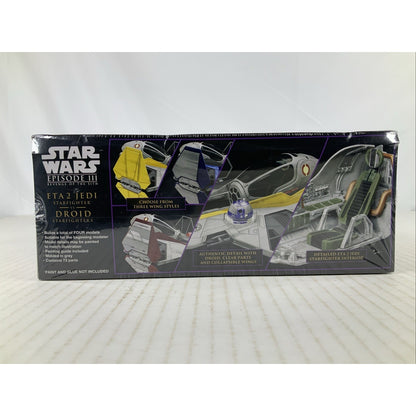 AMT Eta 2 Jedi Starfighter vs Droid Revenge Sith 1:48 model kit DISTRESSED BOX